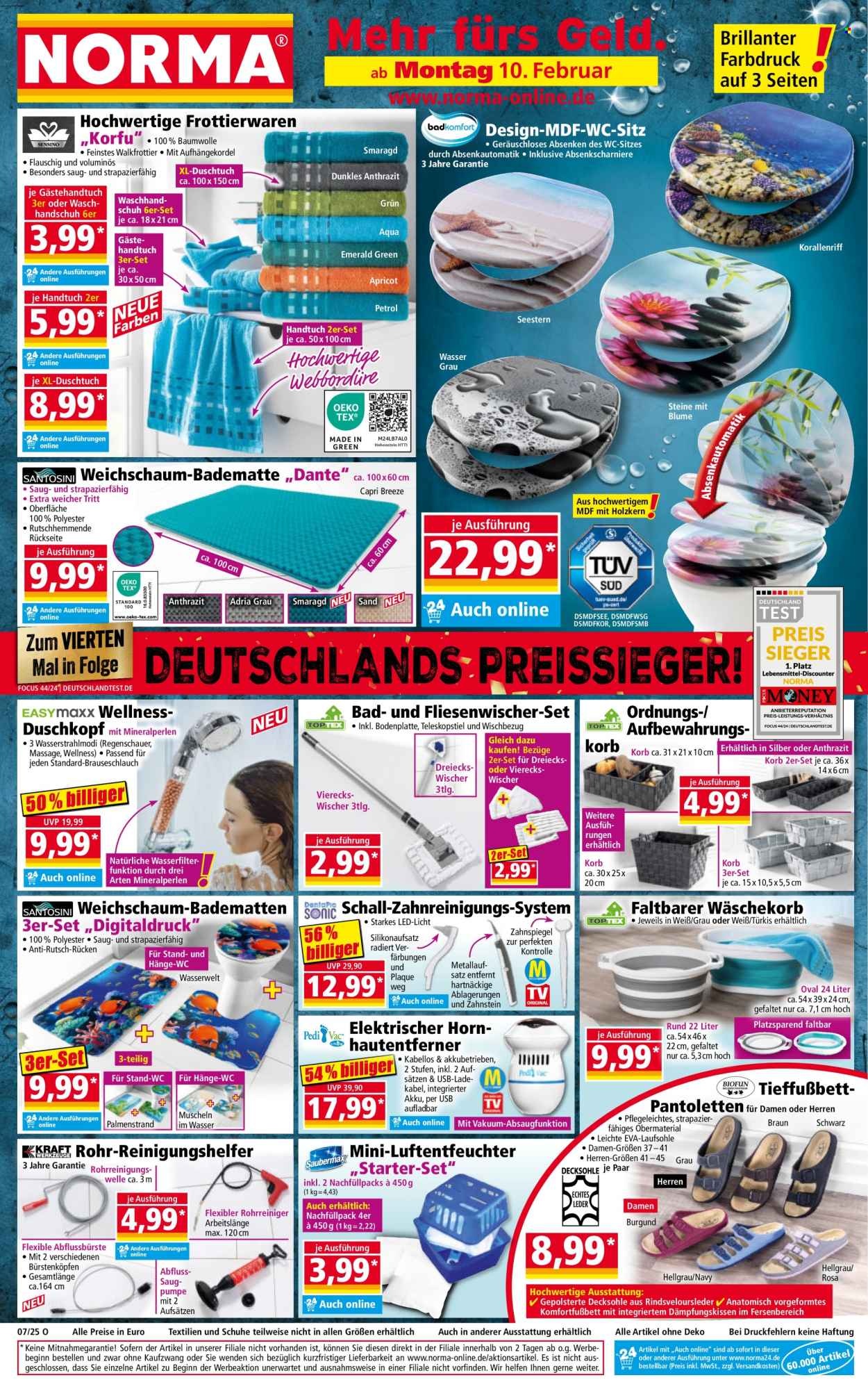 Norma Prospekte  - 10.02.2025 - 16.02.2025. Seite 1