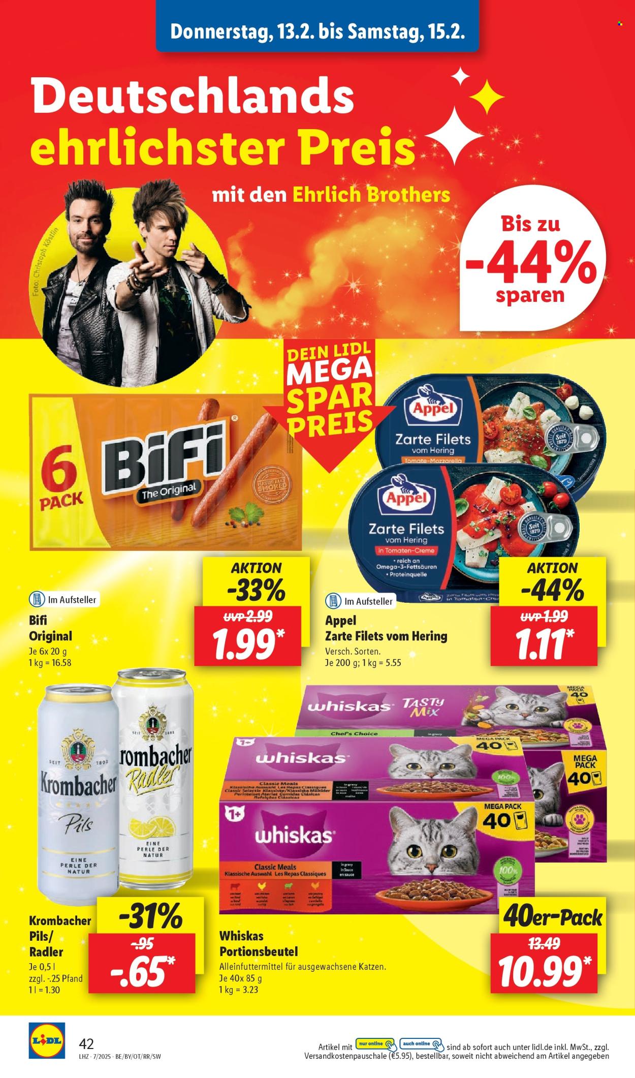 Lidl Prospekte  - 10.02.2025 - 15.02.2025. Seite 52