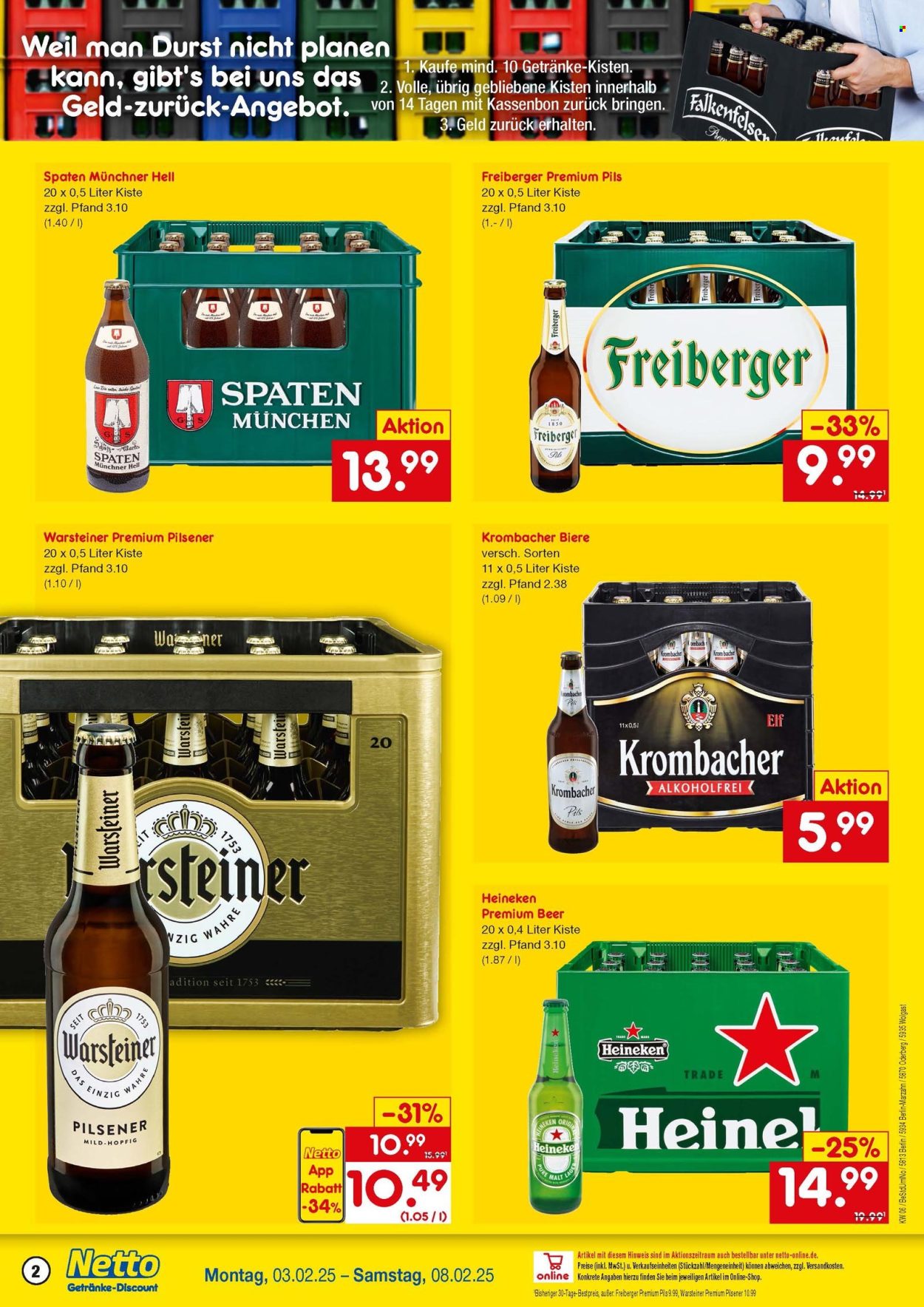 Netto Marken-Discount Prospekte  - 3.02.2025 - 8.02.2025. Seite 2