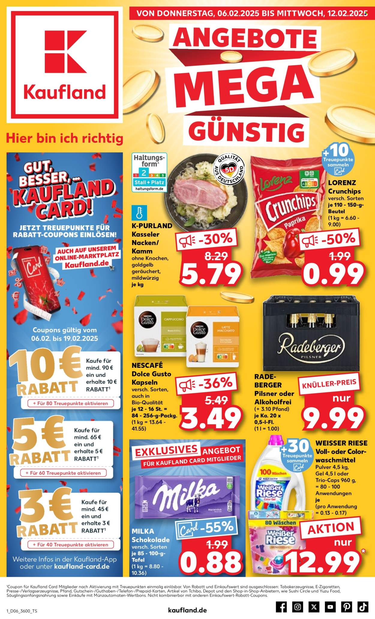 Kaufland Prospekte  - 6.02.2025 - 12.02.2025. Seite 1