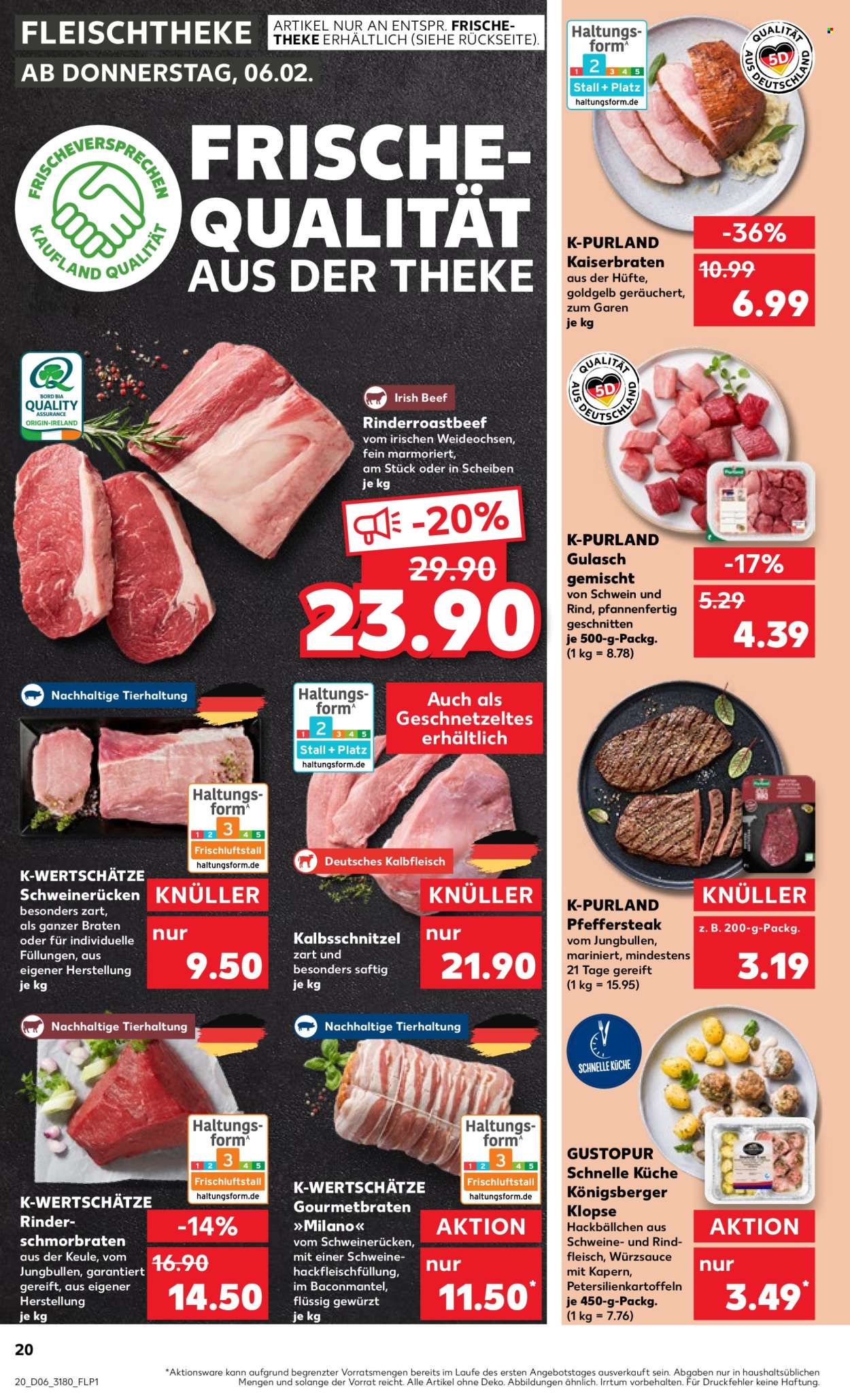 Kaufland Prospekte  - 6.02.2025 - 12.02.2025. Seite 20