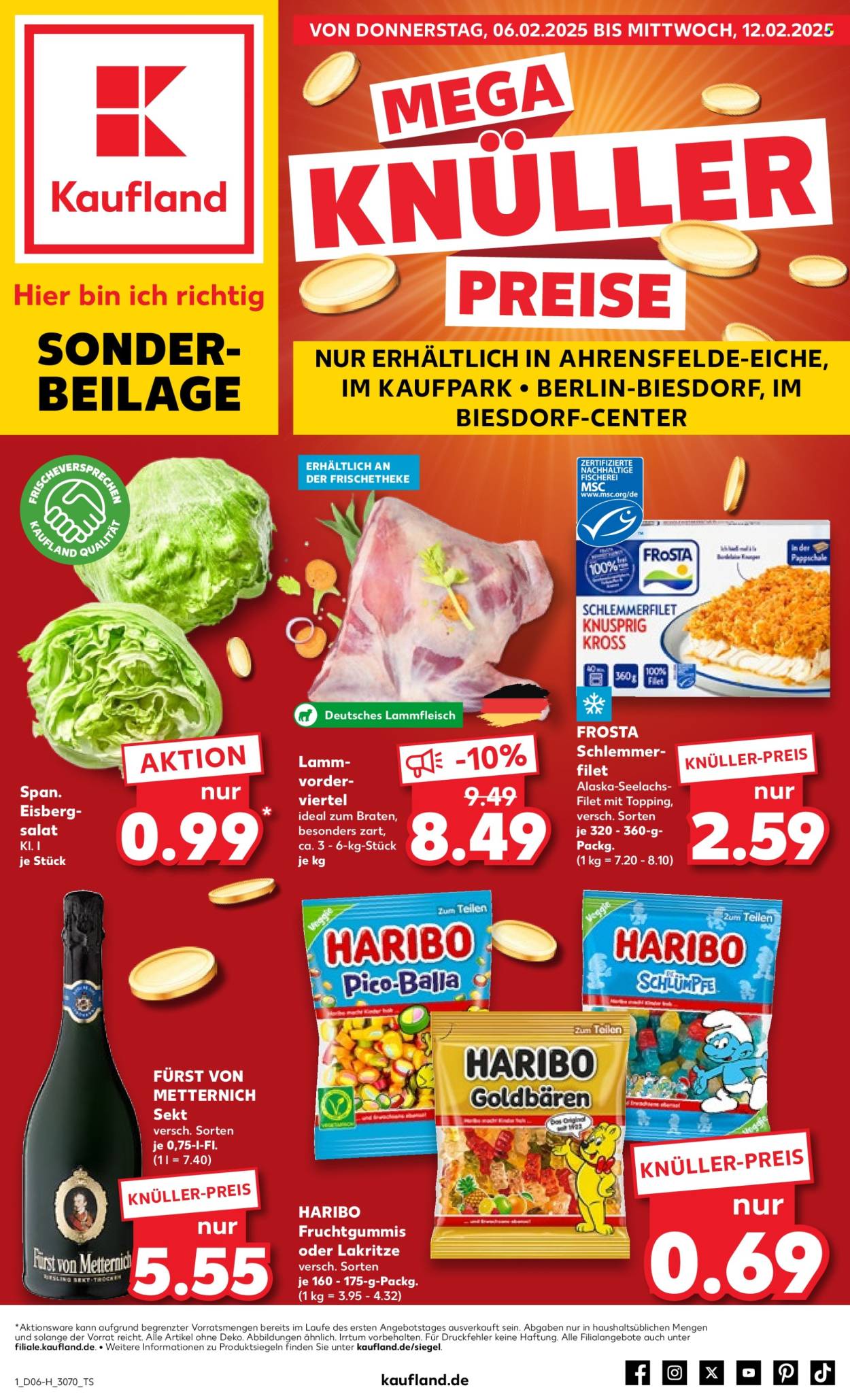 Kaufland Prospekte  - 6.02.2025 - 12.02.2025. Seite 1