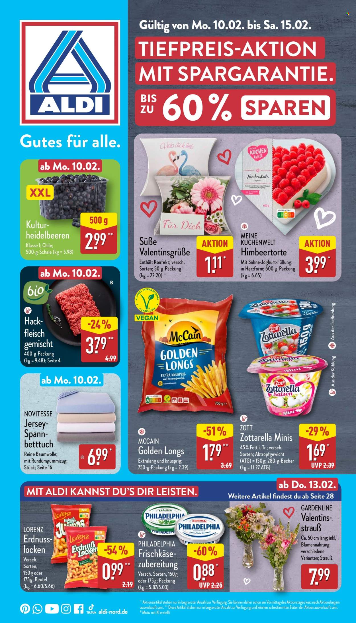 ALDI Nord Prospekte  - 10.02.2025 - 15.02.2025. Seite 1