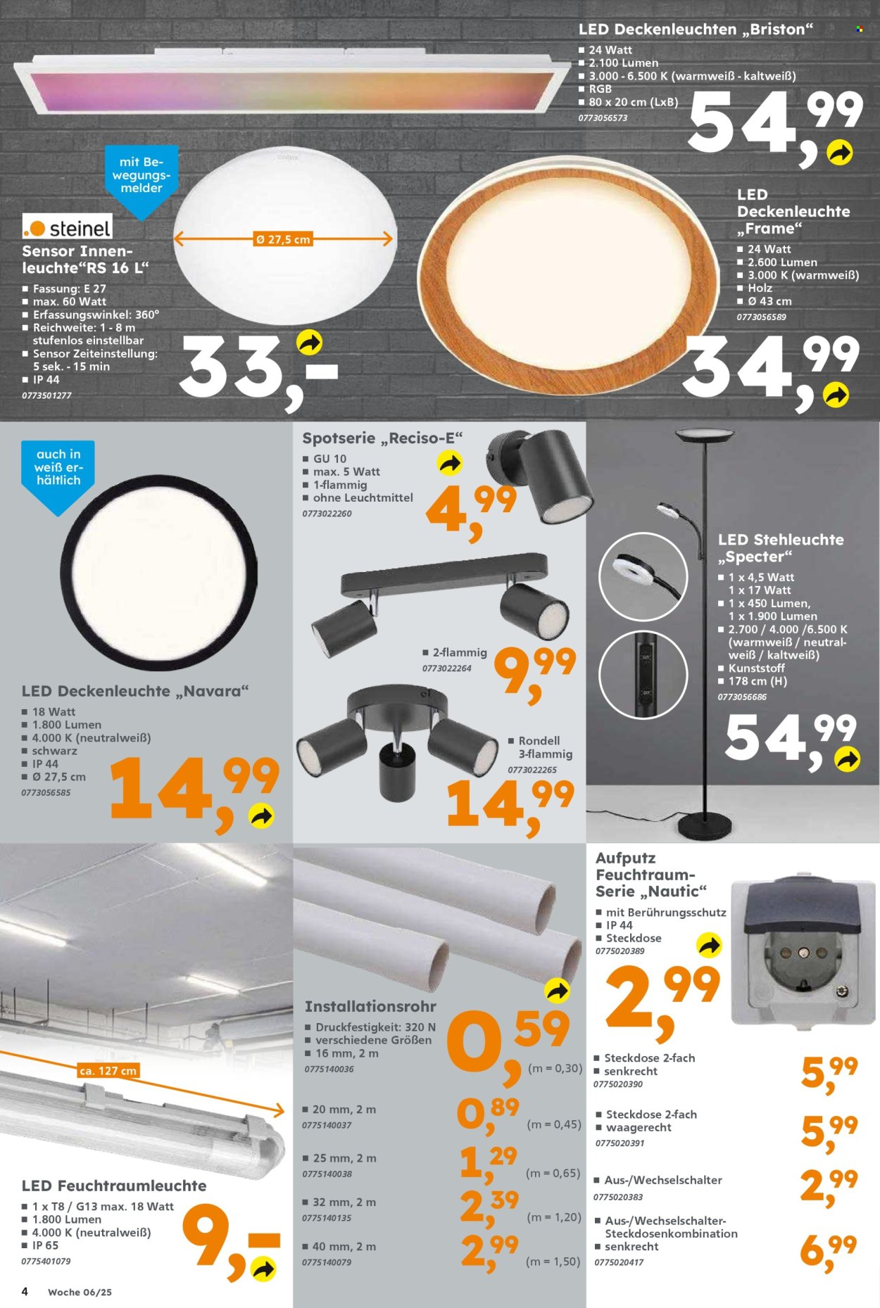 Globus Baumarkt Prospekte  - 3.02.2025 - 8.02.2025. Seite 4