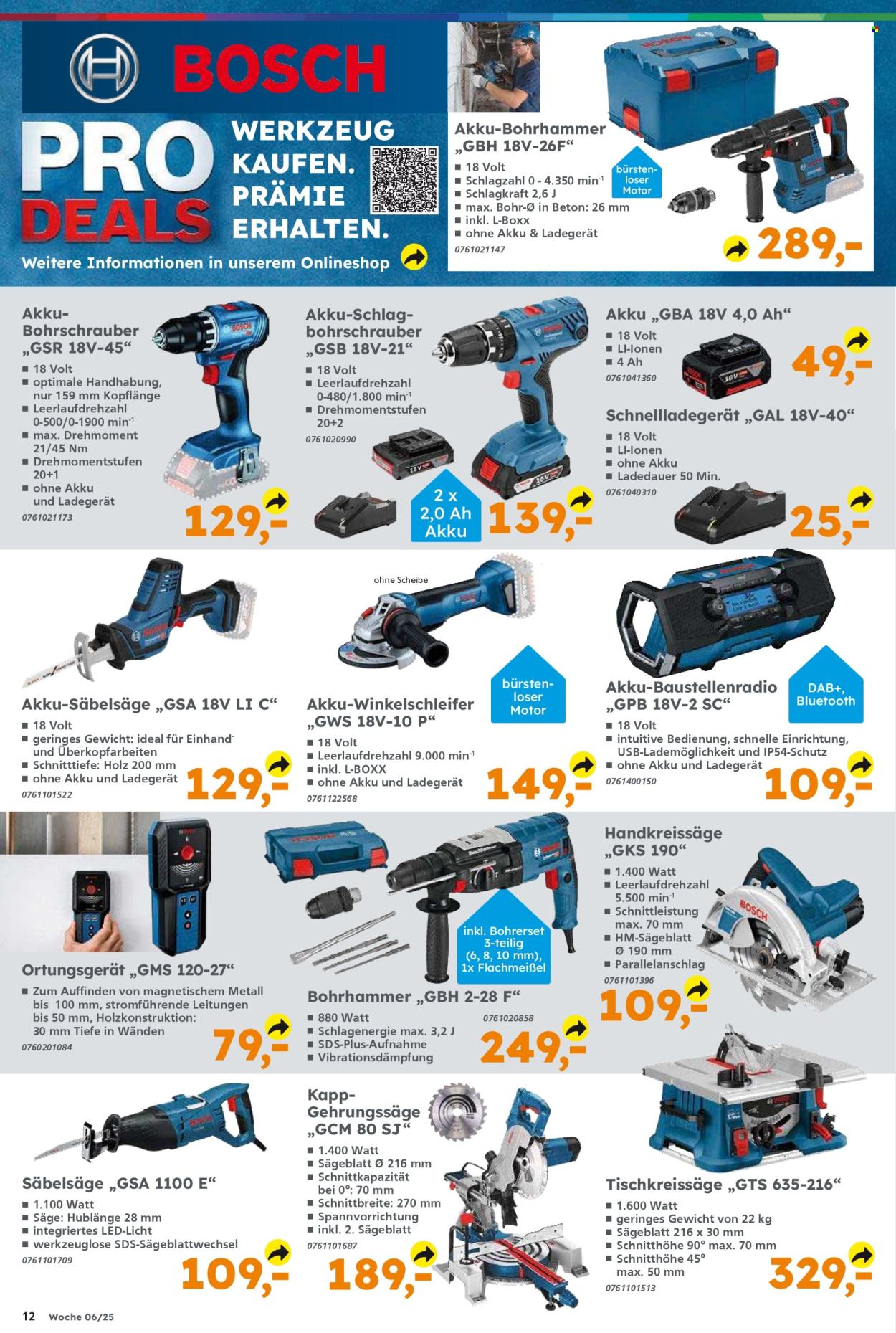 Globus Baumarkt Prospekte  - 3.02.2025 - 8.02.2025. Seite 12