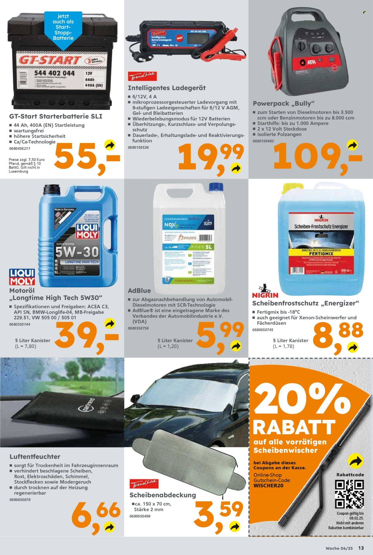 Globus Baumarkt Prospekte  - 3.02.2025 - 8.02.2025. Seite 13
