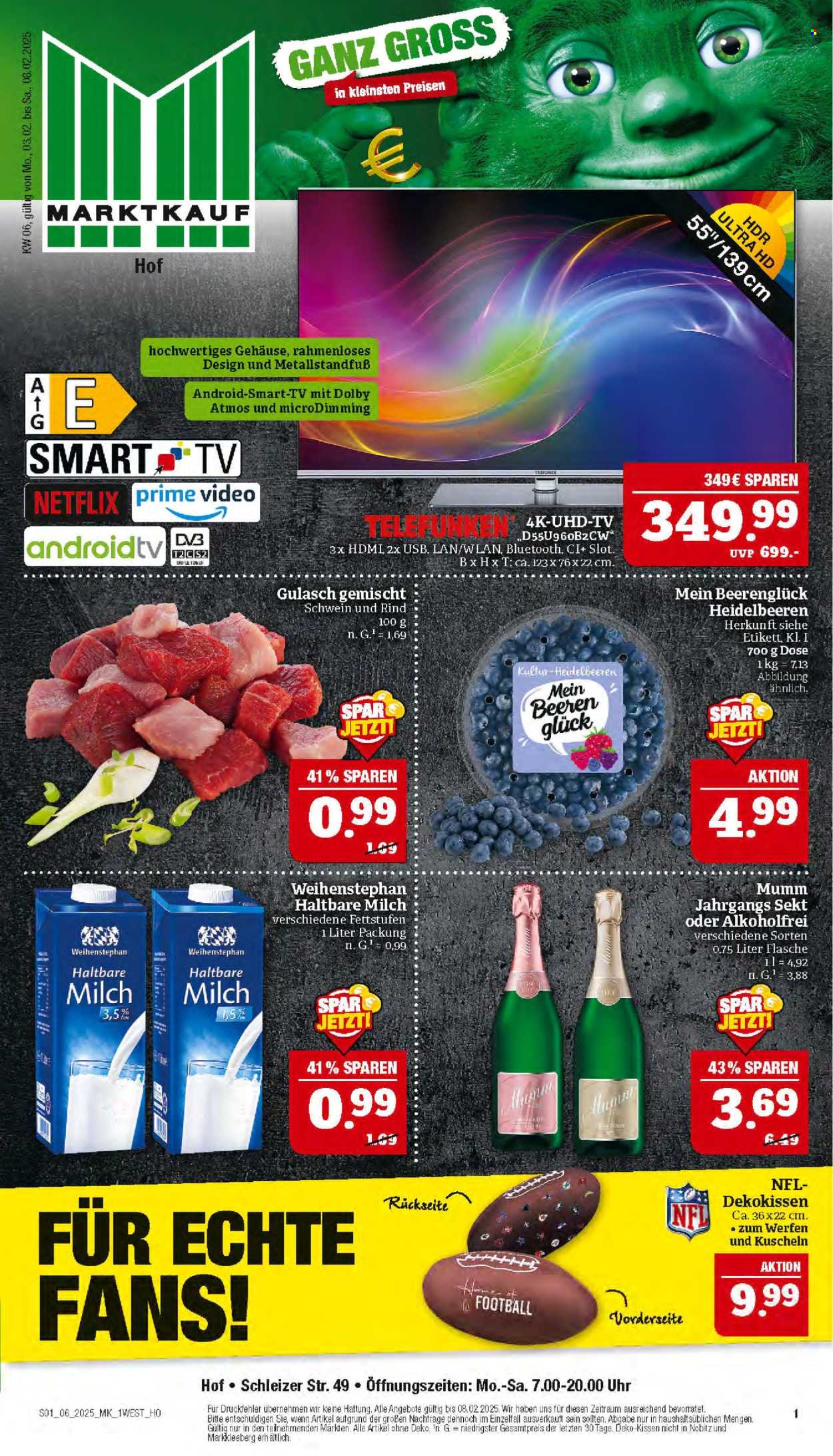 Marktkauf Prospekte  - 3.02.2025 - 8.02.2025. Seite 1