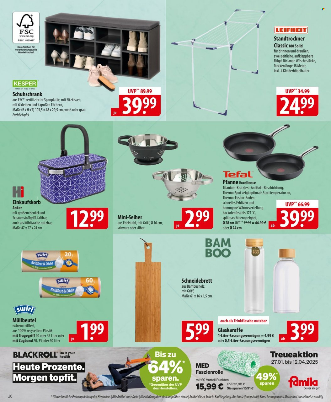 famila Prospekte  - 3.02.2025 - 8.02.2025. Seite 20