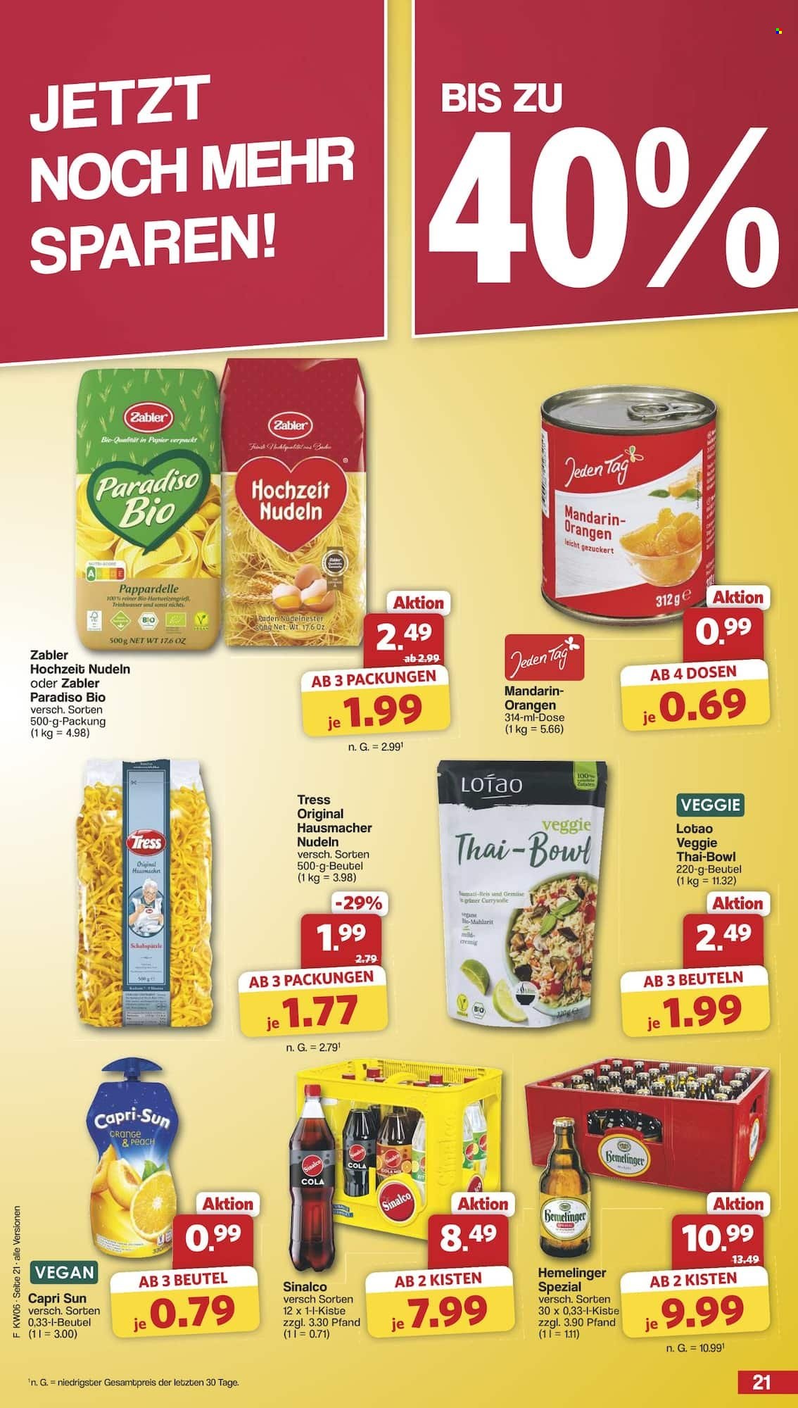 famila Prospekte  - 3.02.2025 - 8.02.2025. Seite 21