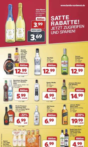 thumbnail - Vecchia Romagna oder The Famous Grouse Whisky