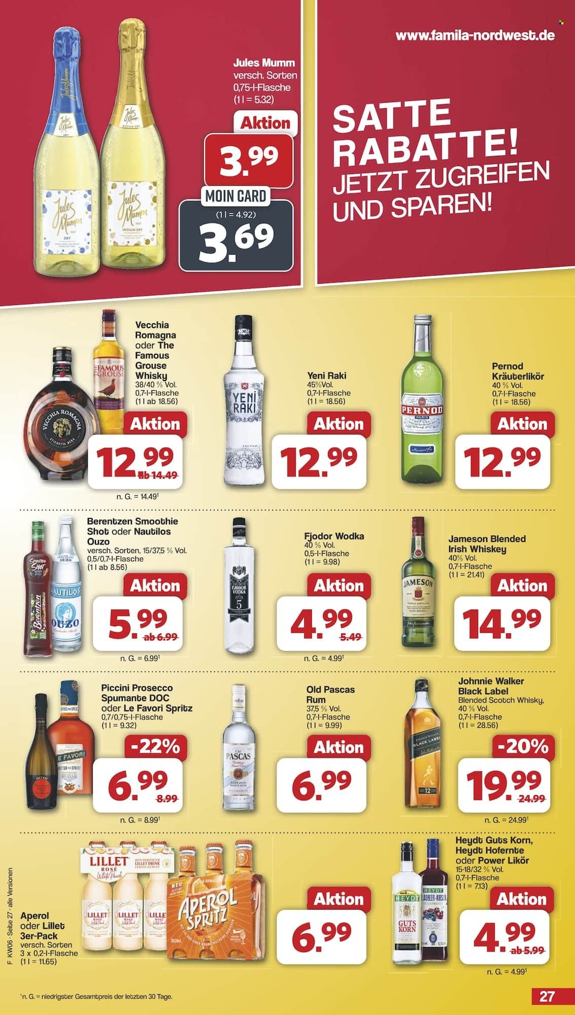 famila Prospekte  - 3.02.2025 - 8.02.2025. Seite 27