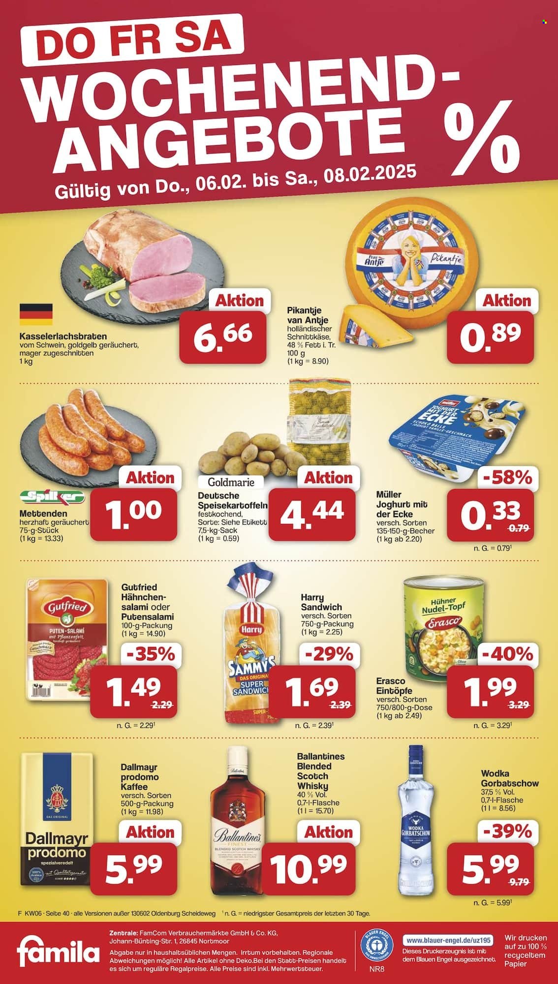 famila Prospekte  - 3.02.2025 - 8.02.2025. Seite 40