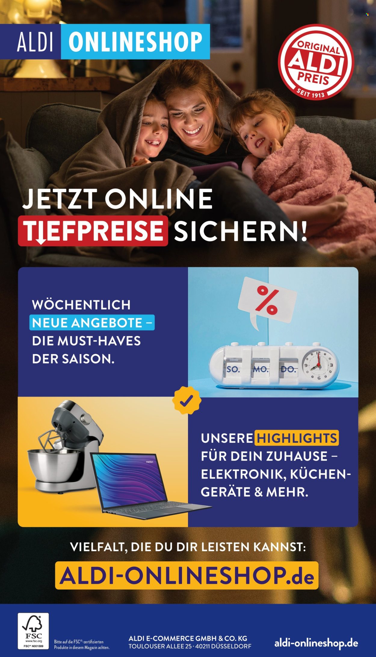 ALDI Nord Prospekte  - 3.02.2025 - 8.02.2025. Seite 1