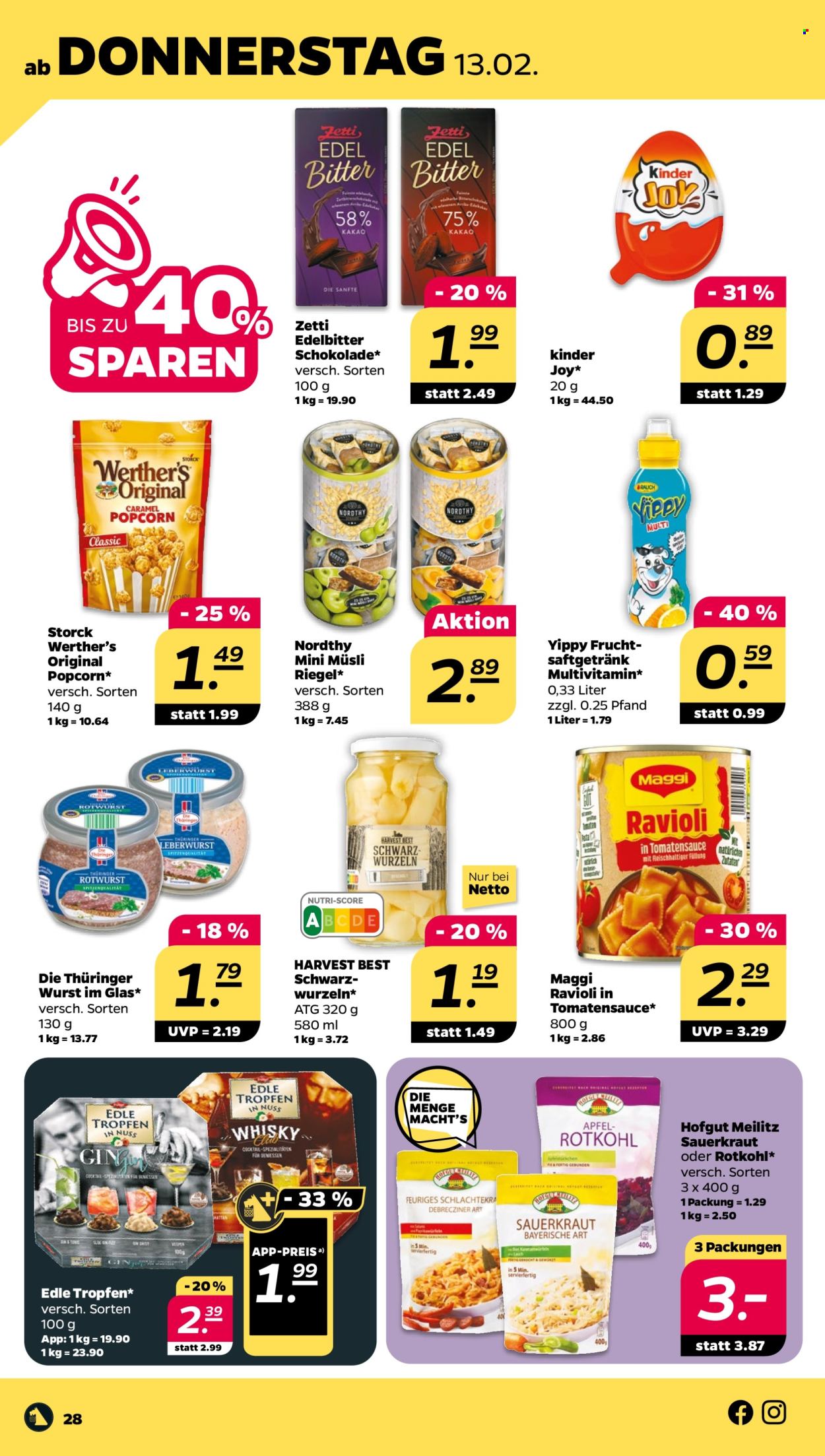 Netto Prospekte  - 10.02.2025 - 15.02.2025. Seite 28