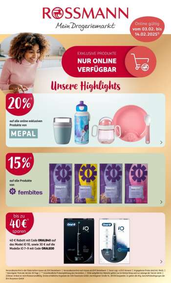 Prospekte Rossmann - 3.02.2025 - 14.02.2025.