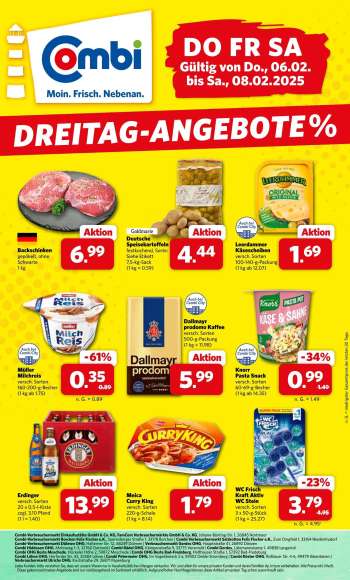 Prospekte Combi - 6.02.2025 - 8.02.2025.