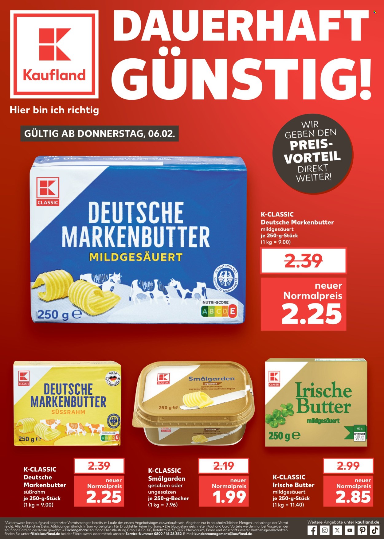 Kaufland Prospekte  - 6.02.2025 - 12.02.2025. Seite 1