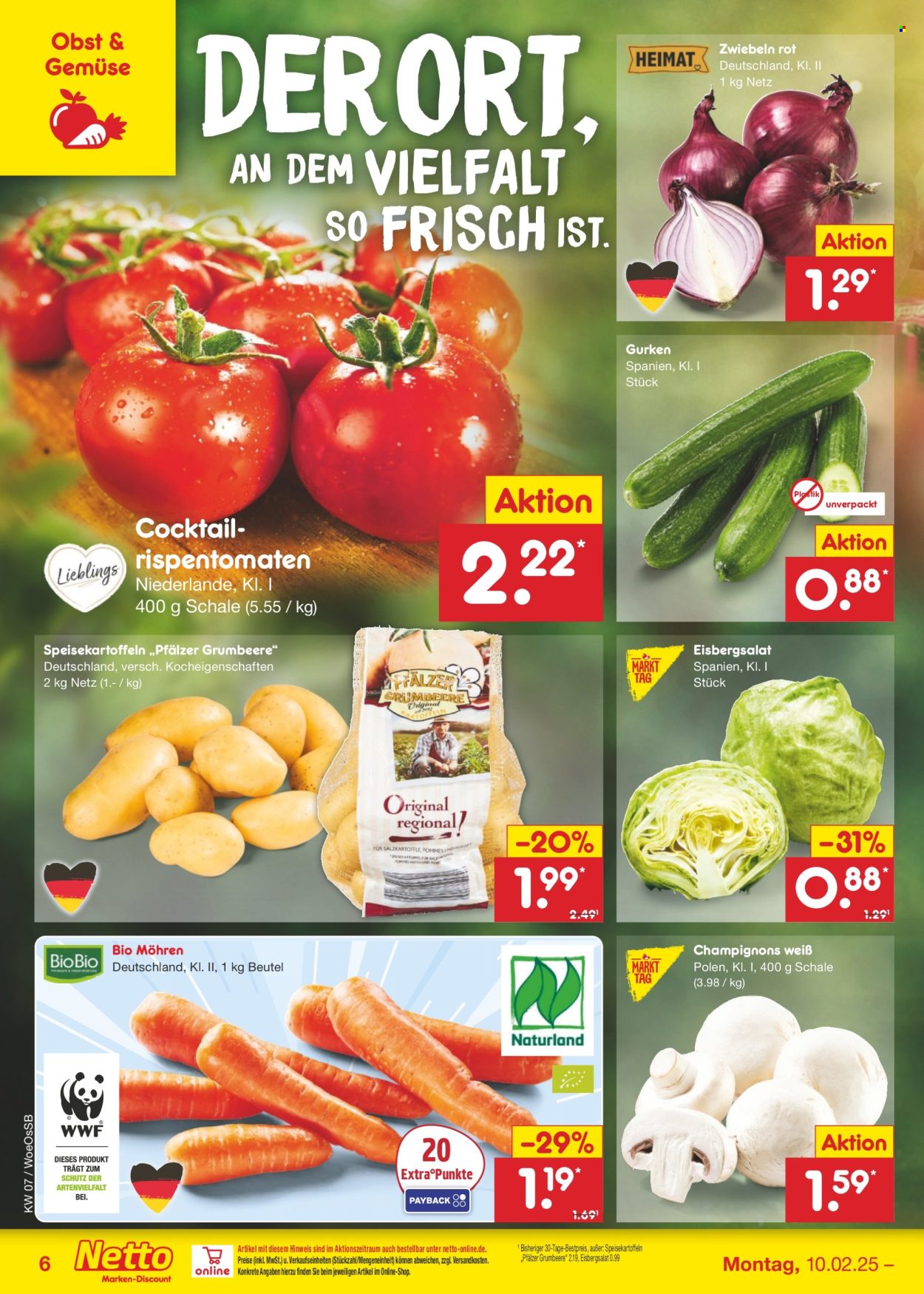 Netto Marken-Discount Prospekte  - 10.02.2025 - 15.02.2025. Seite 6