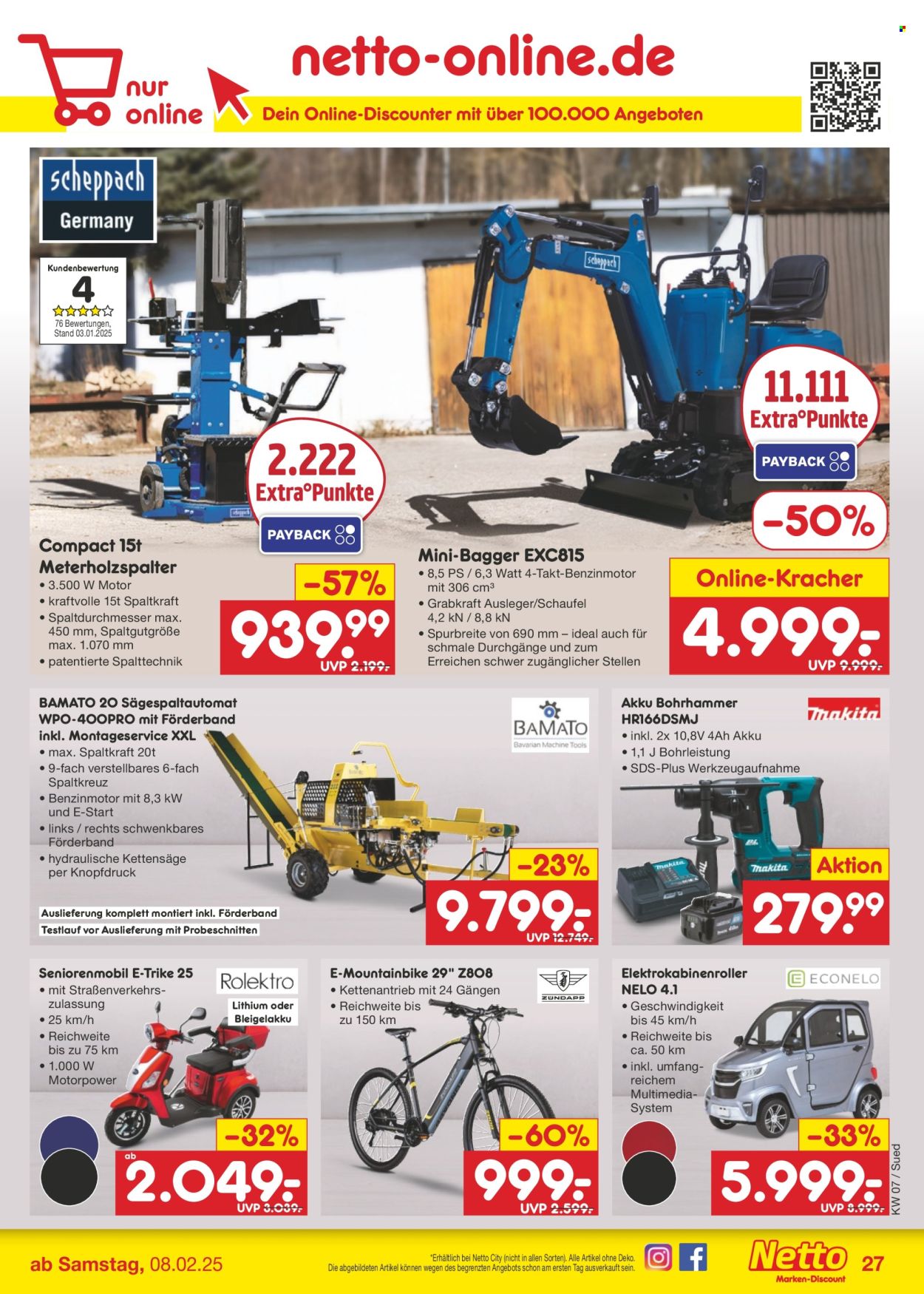 Netto Marken-Discount Prospekte  - 10.02.2025 - 15.02.2025. Seite 43