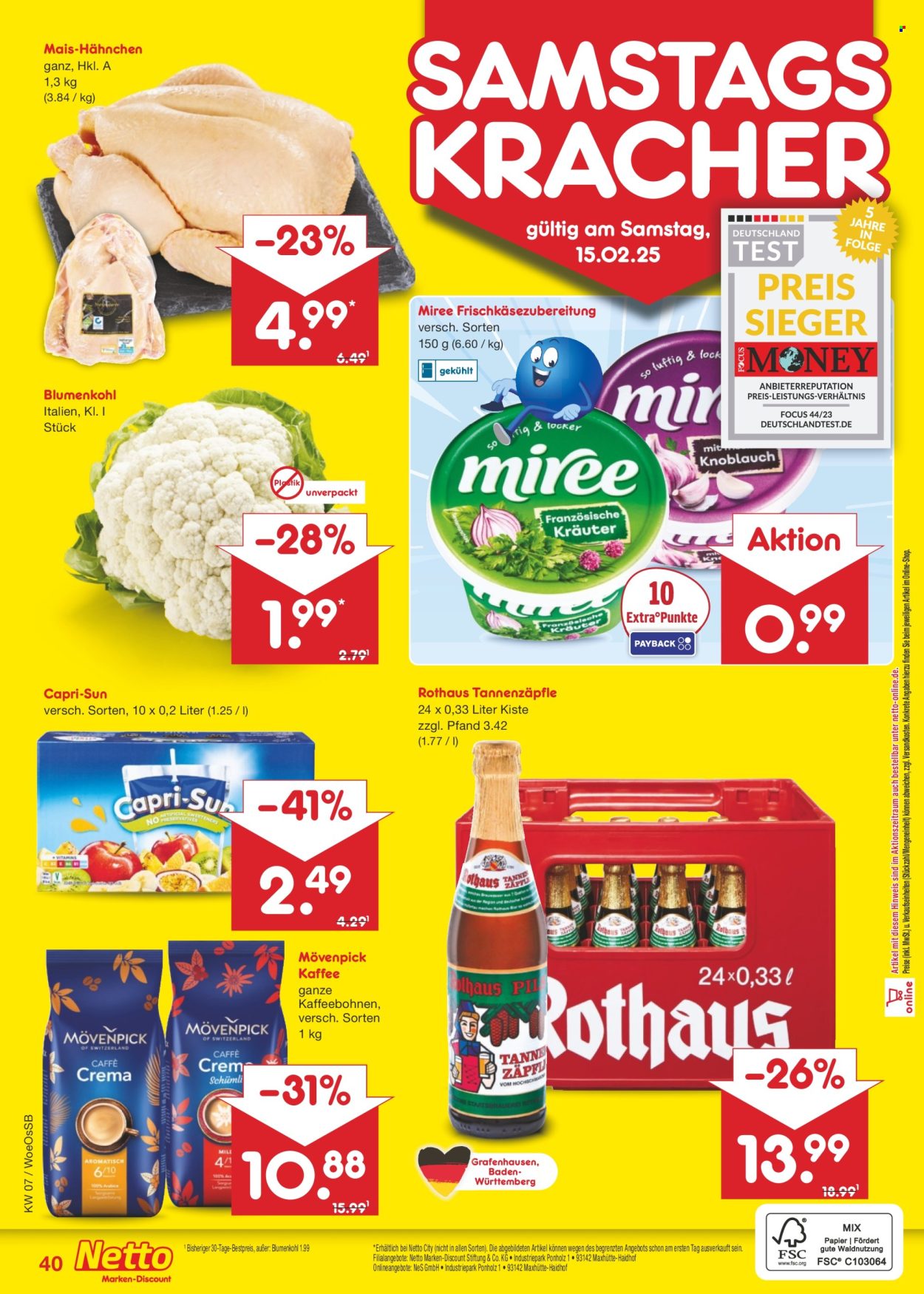 Netto Marken-Discount Prospekte  - 10.02.2025 - 15.02.2025. Seite 64