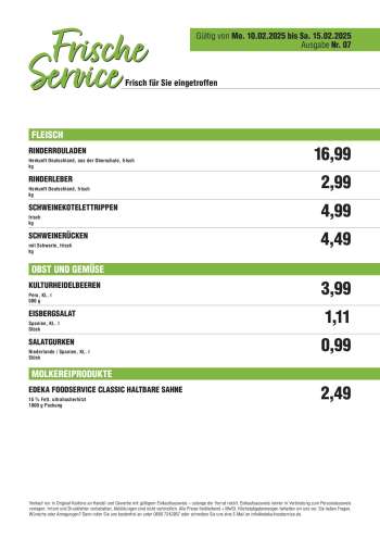 Prospekte Handelshof - 10.02.2025 - 15.02.2025.