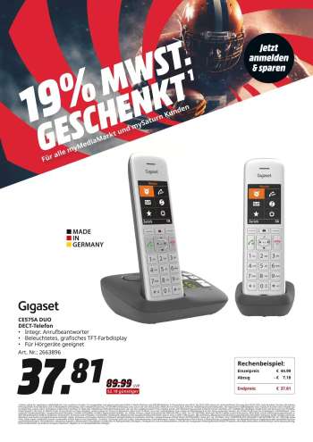 thumbnail - Gigaset CE575A DUO