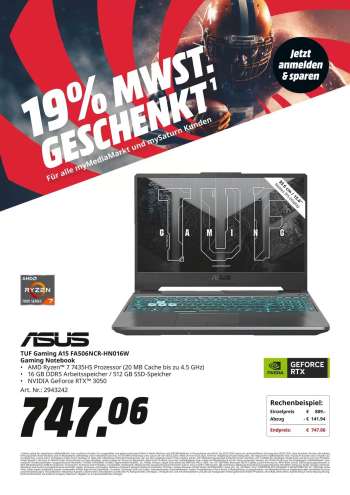 thumbnail - ASUS TUF Gaming A15 FA506NCR-HN016W