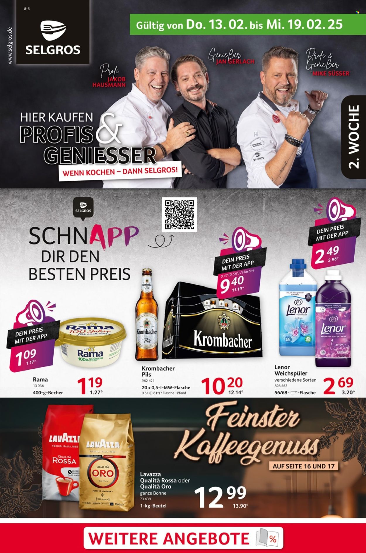 Selgros Prospekte  - 13.02.2025 - 19.02.2025. Seite 1