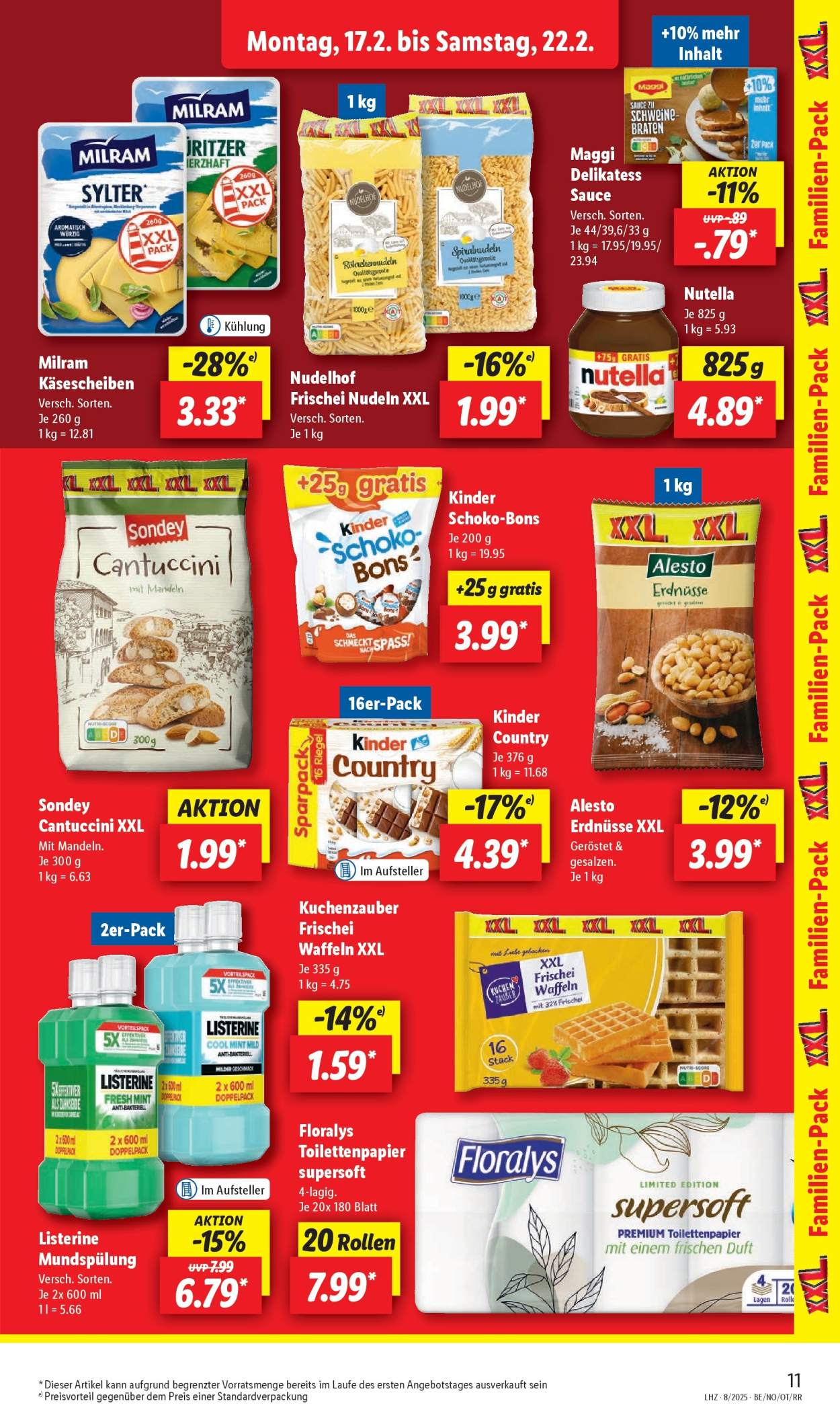Lidl Prospekte  - 17.02.2025 - 22.02.2025. Seite 17