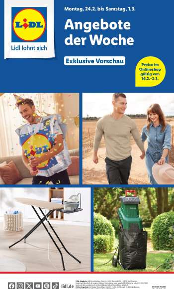 Prospekte Lidl - 24.02.2025 - 1.03.2025.