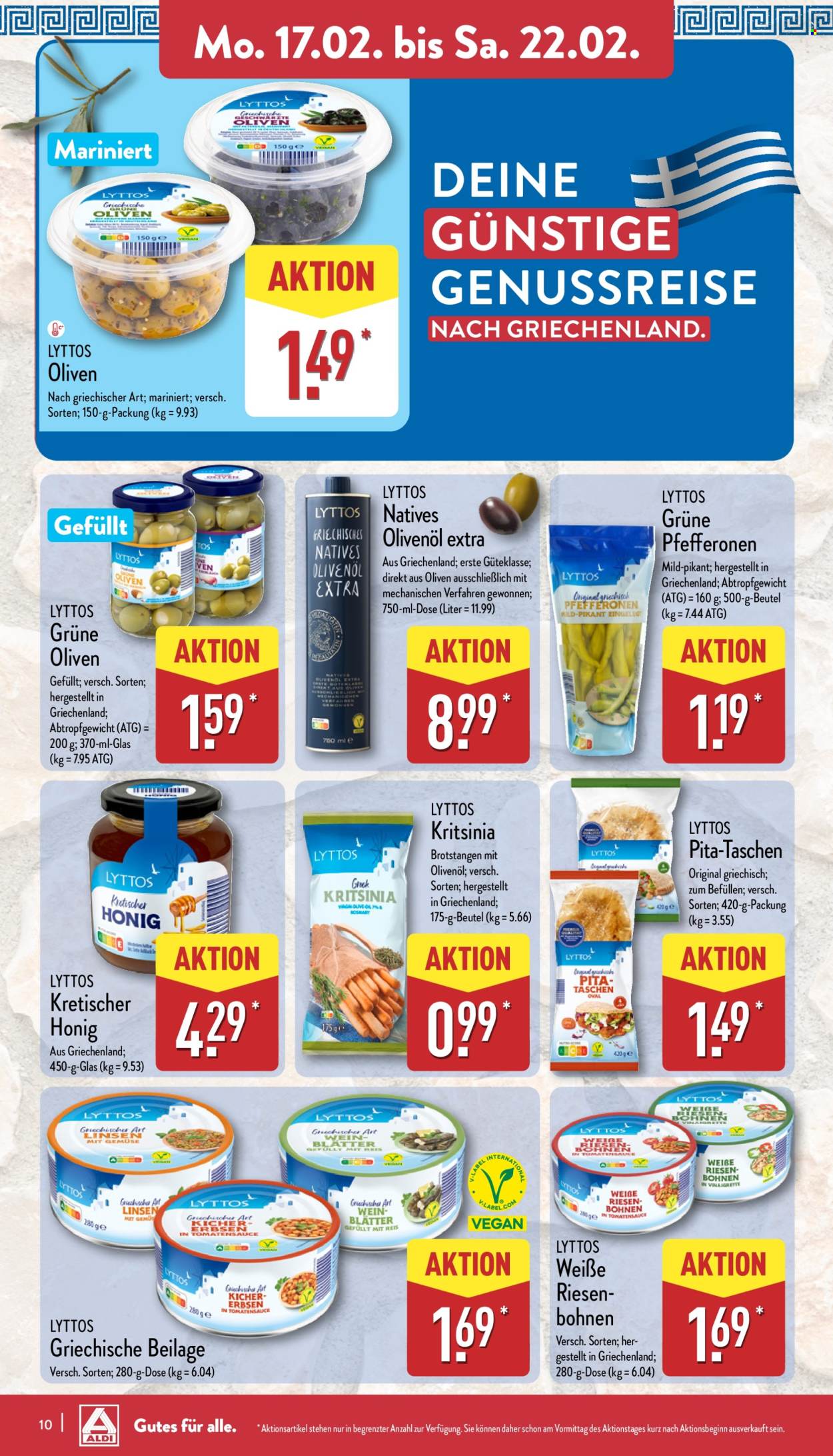 ALDI Nord Prospekte  - 17.02.2025 - 22.02.2025. Seite 10