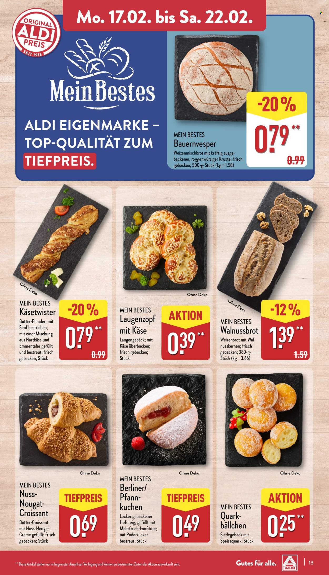 ALDI Nord Prospekte  - 17.02.2025 - 22.02.2025. Seite 13