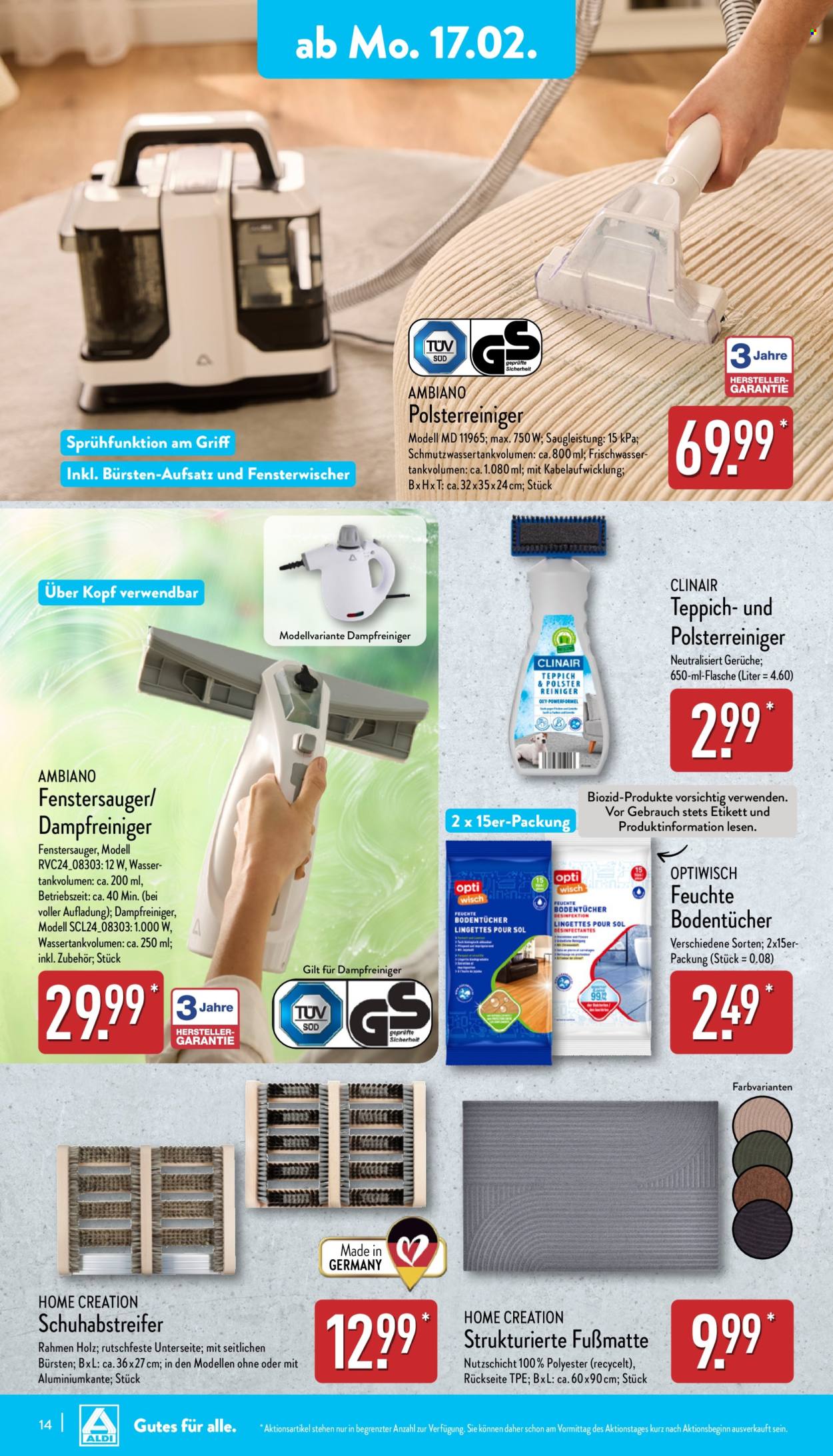 ALDI Nord Prospekte  - 17.02.2025 - 22.02.2025. Seite 14