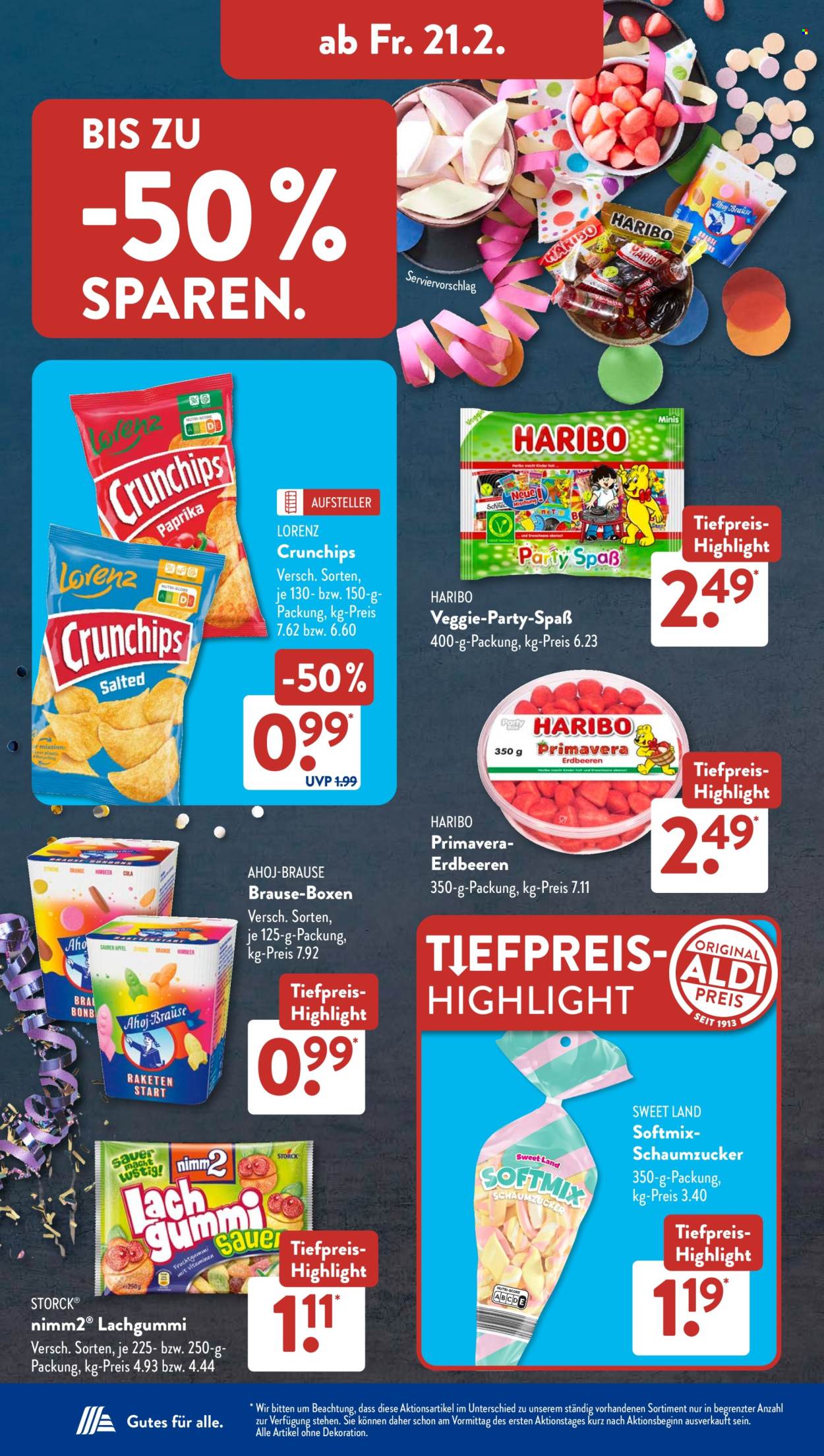 ALDI SÜD Prospekte  - 17.02.2025 - 22.02.2025. Seite 32