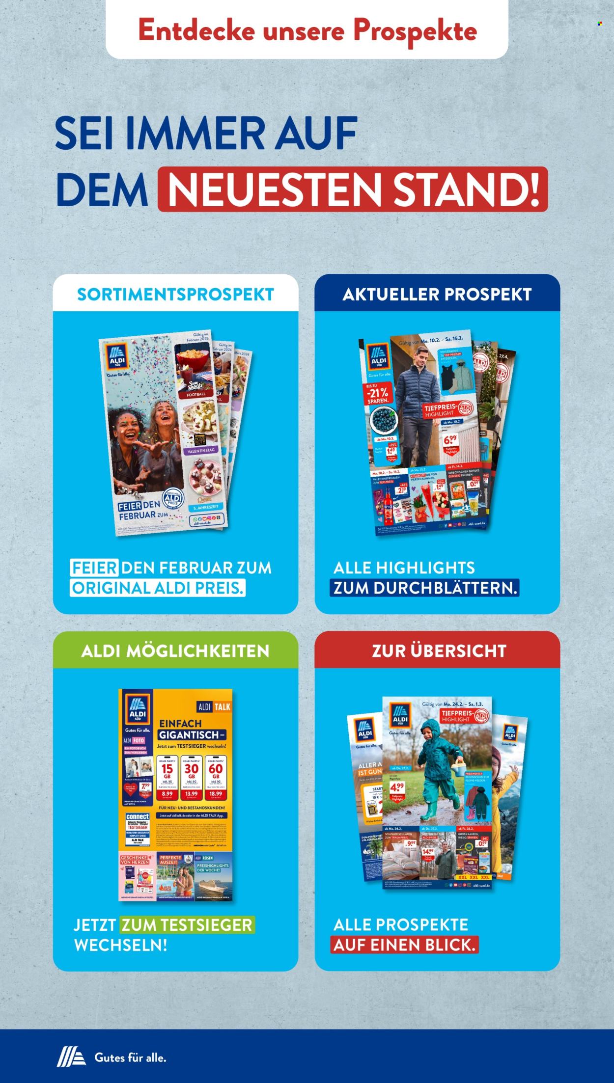 ALDI SÜD Prospekte  - 17.02.2025 - 22.02.2025. Seite 45