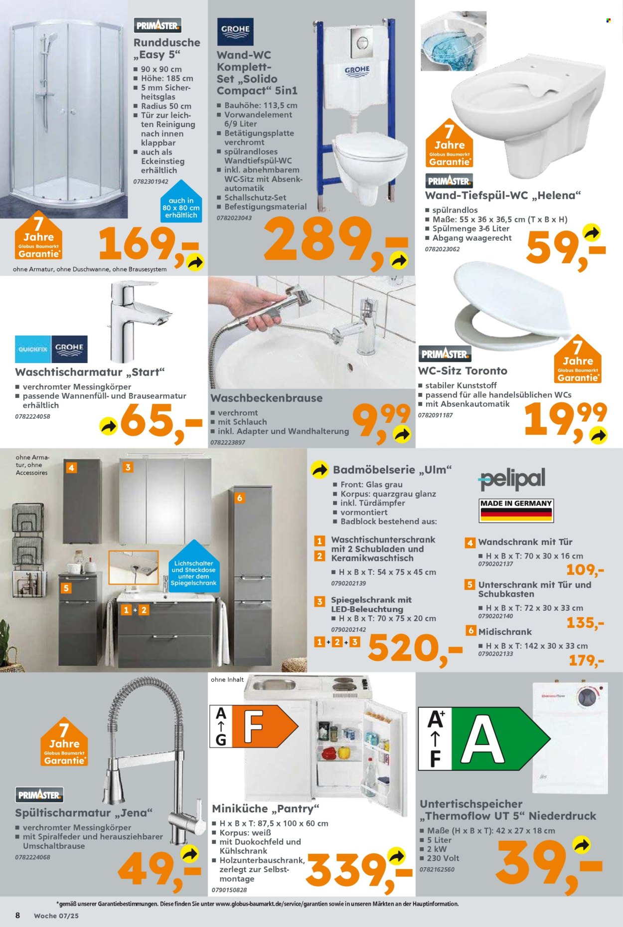 Globus Baumarkt Prospekte  - 10.02.2025 - 15.02.2025. Seite 8