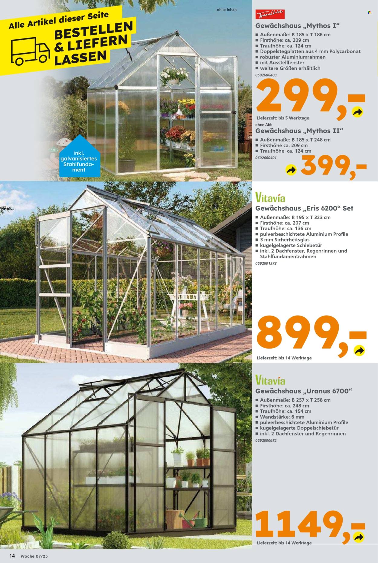 Globus Baumarkt Prospekte  - 10.02.2025 - 15.02.2025. Seite 14