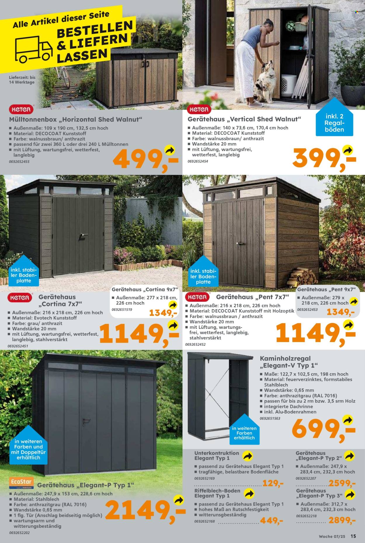 Globus Baumarkt Prospekte  - 10.02.2025 - 15.02.2025. Seite 15