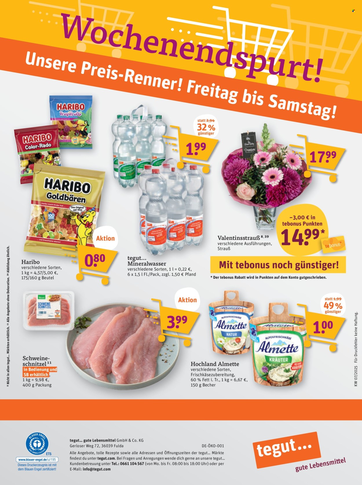 tegut... Prospekte  - 10.02.2025 - 15.02.2025. Seite 23