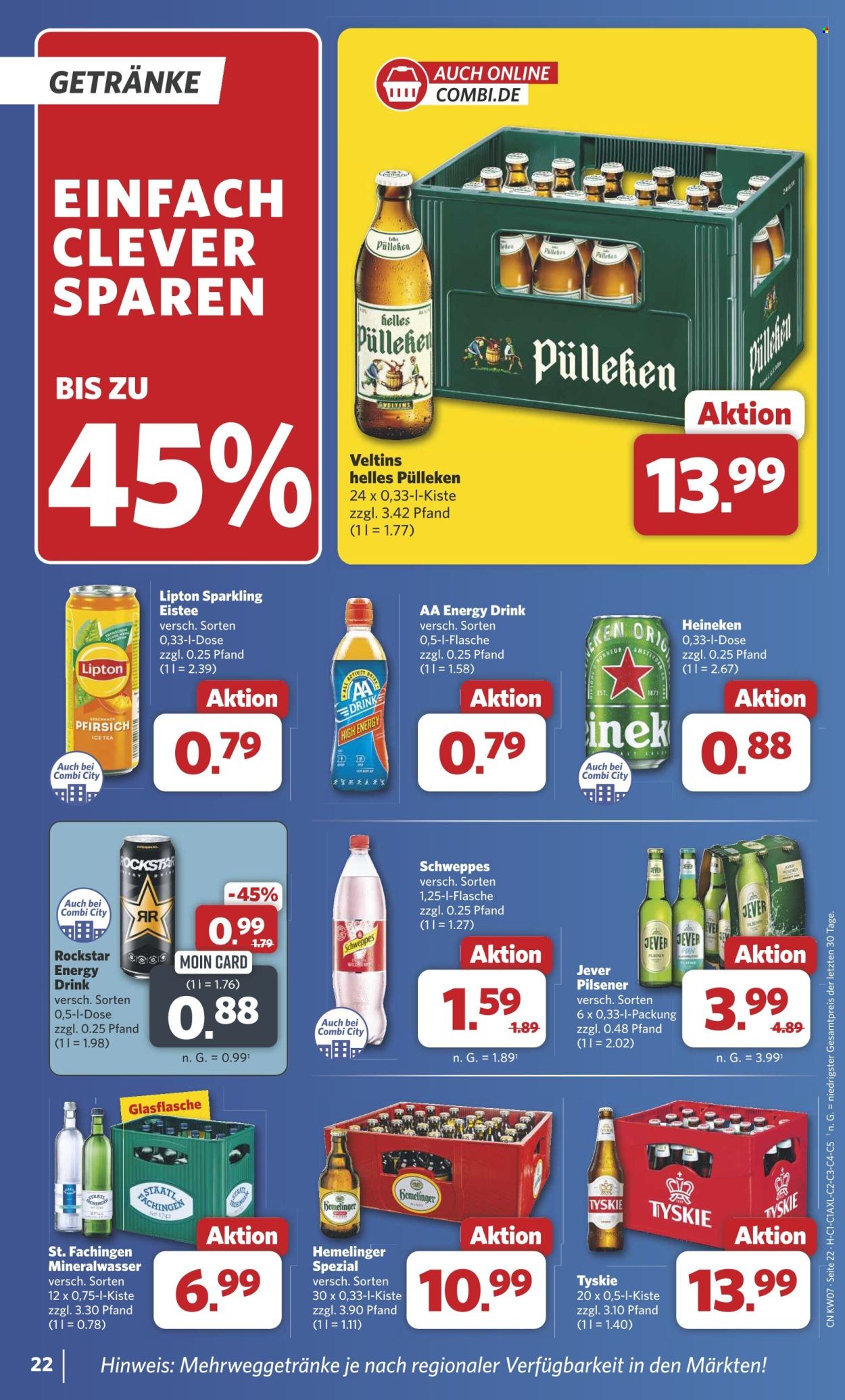 Combi Prospekte  - 10.02.2025 - 15.02.2025. Seite 22