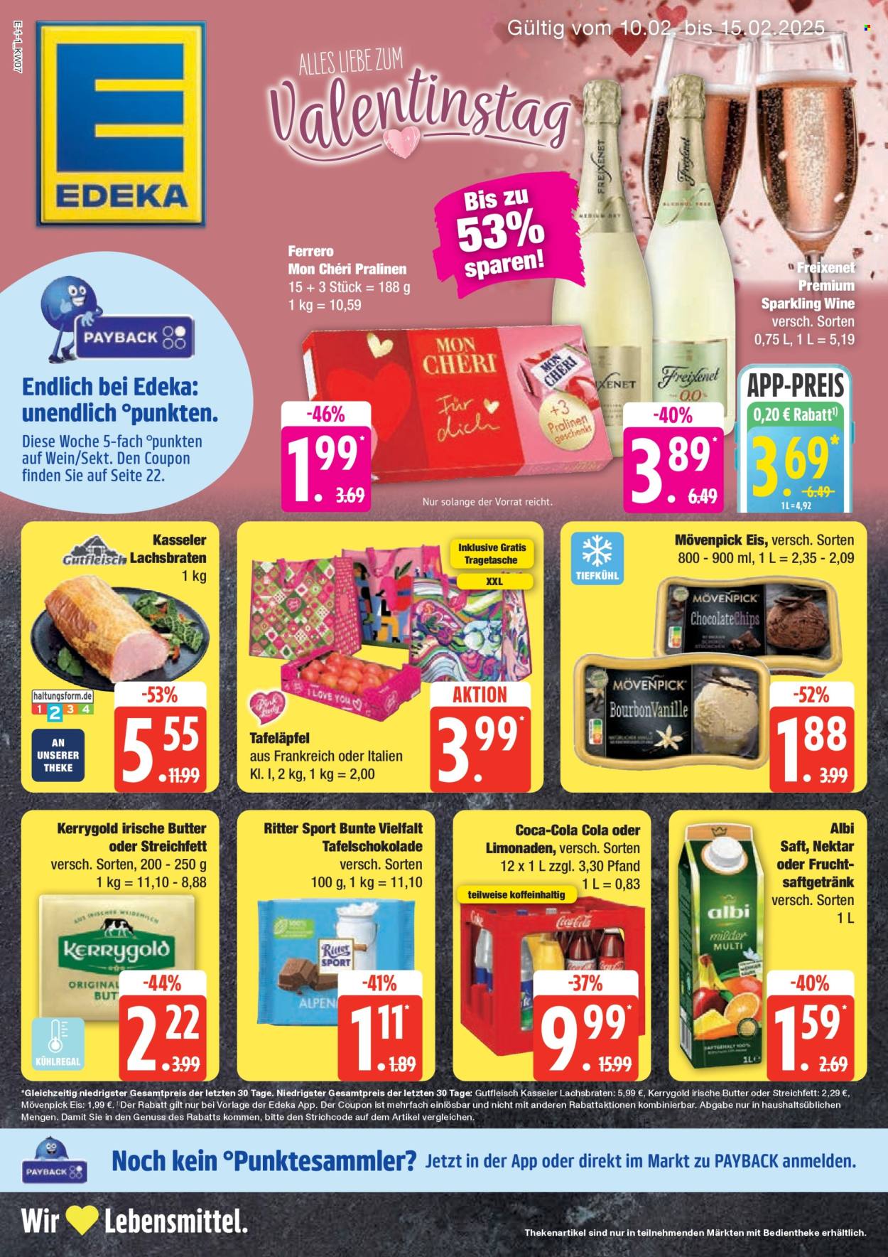 Edeka Prospekte  - 10.02.2025 - 15.02.2025. Seite 1