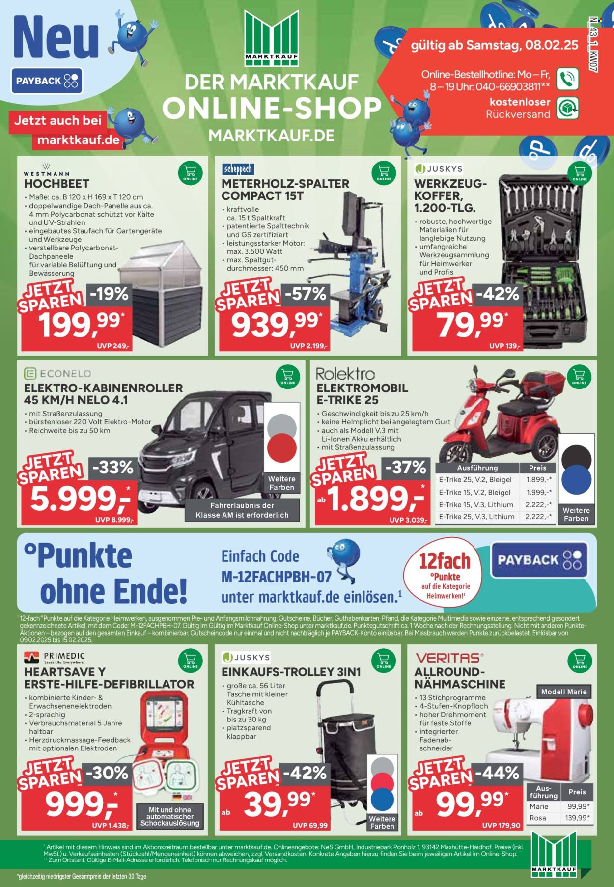 Marktkauf Prospekte  - 10.02.2025 - 15.02.2025. Seite 43