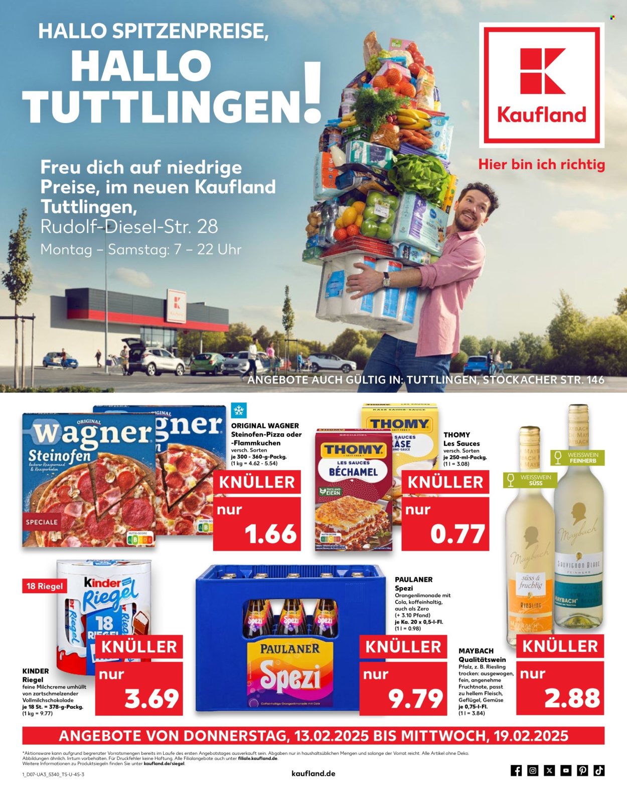 Kaufland Prospekte  - 13.02.2025 - 19.02.2025. Seite 1