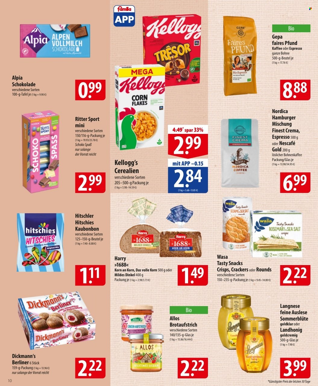 famila Prospekte  - 10.02.2025 - 15.02.2025. Seite 10