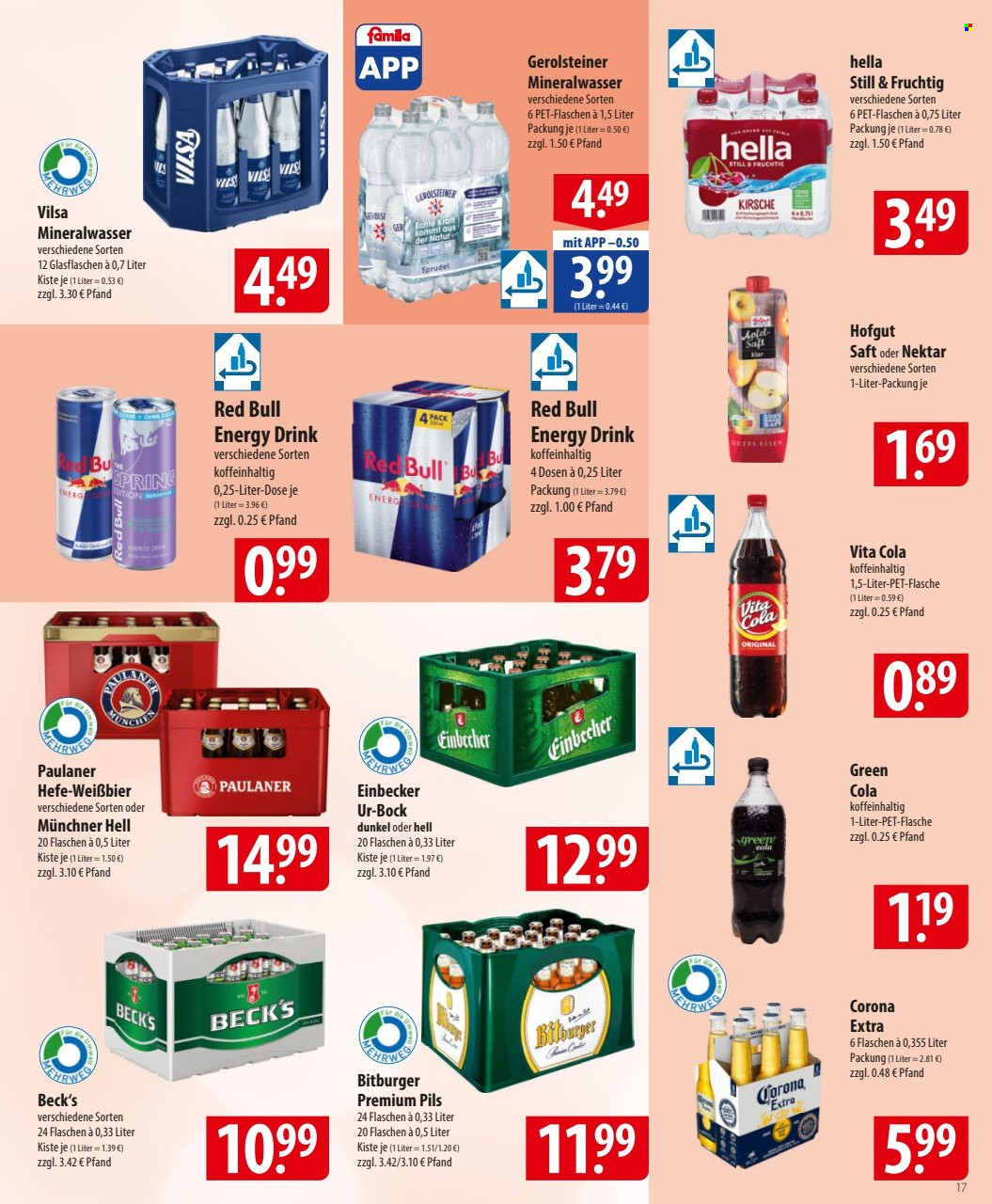famila Prospekte  - 10.02.2025 - 15.02.2025. Seite 17