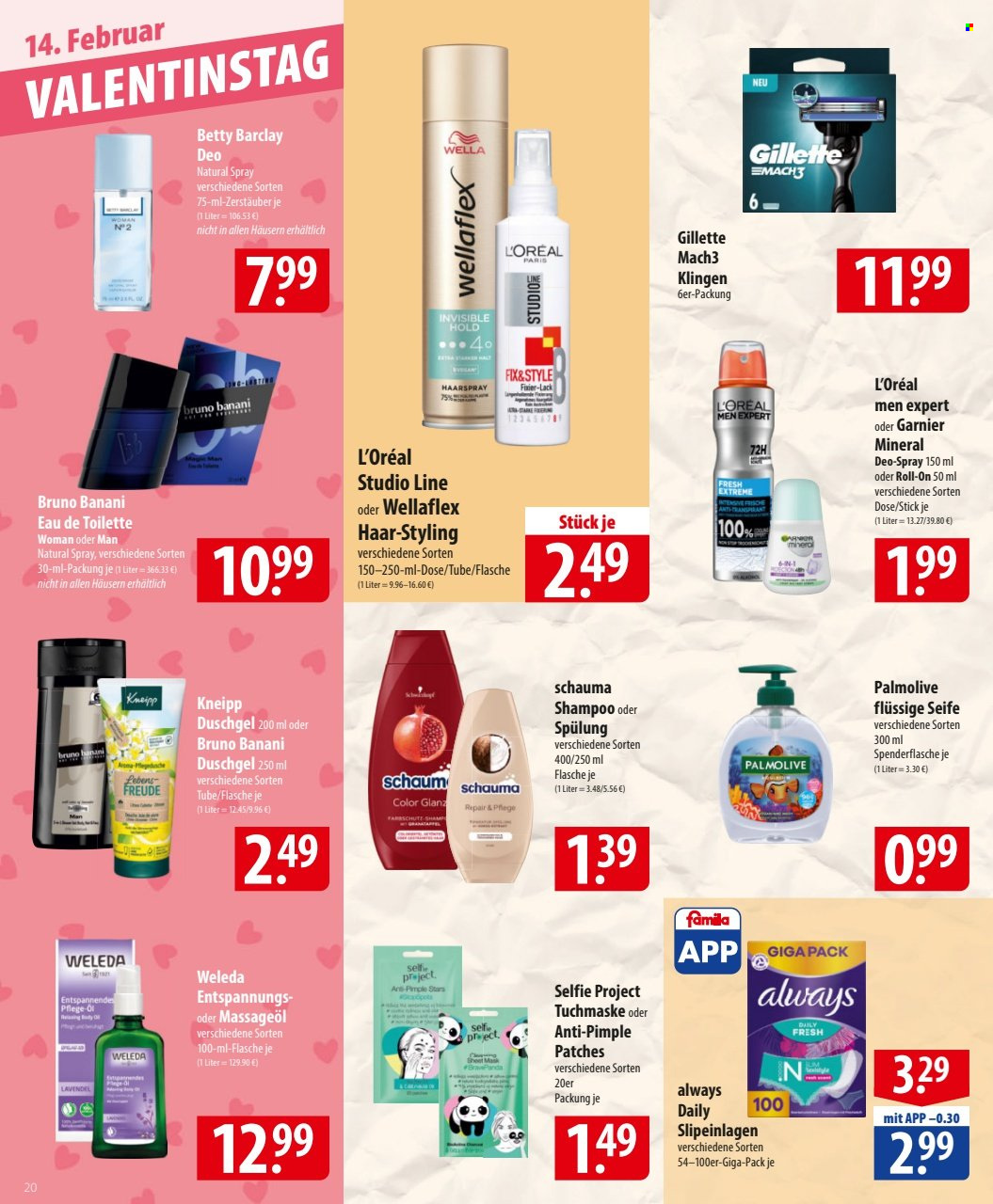 famila Prospekte  - 10.02.2025 - 15.02.2025. Seite 20