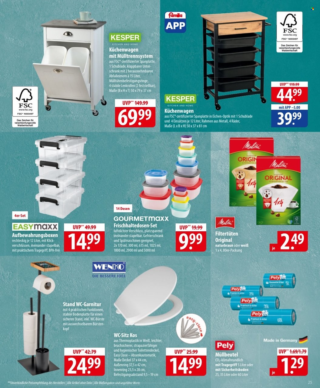 famila Prospekte  - 10.02.2025 - 15.02.2025. Seite 25