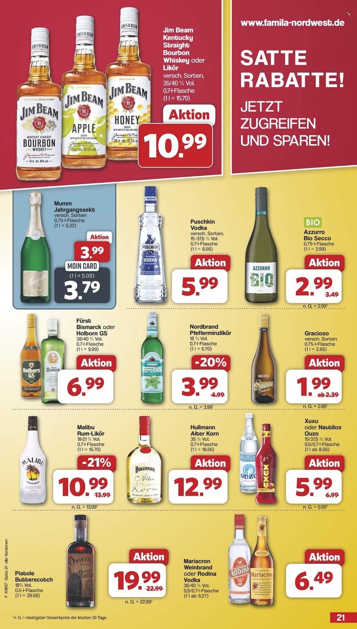 famila Prospekte  - 10.02.2025 - 15.02.2025. Seite 21