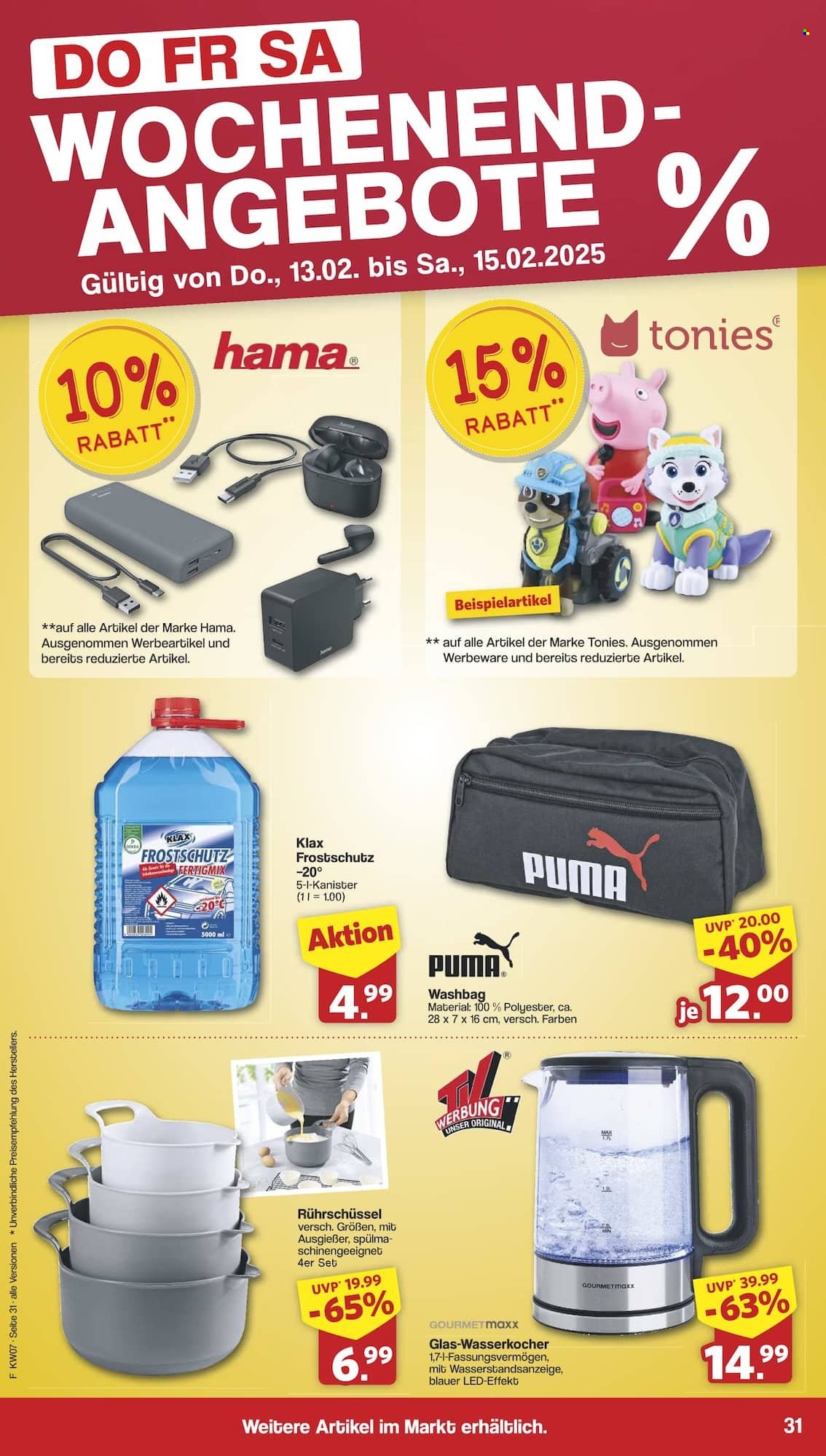 famila Prospekte  - 10.02.2025 - 15.02.2025. Seite 31