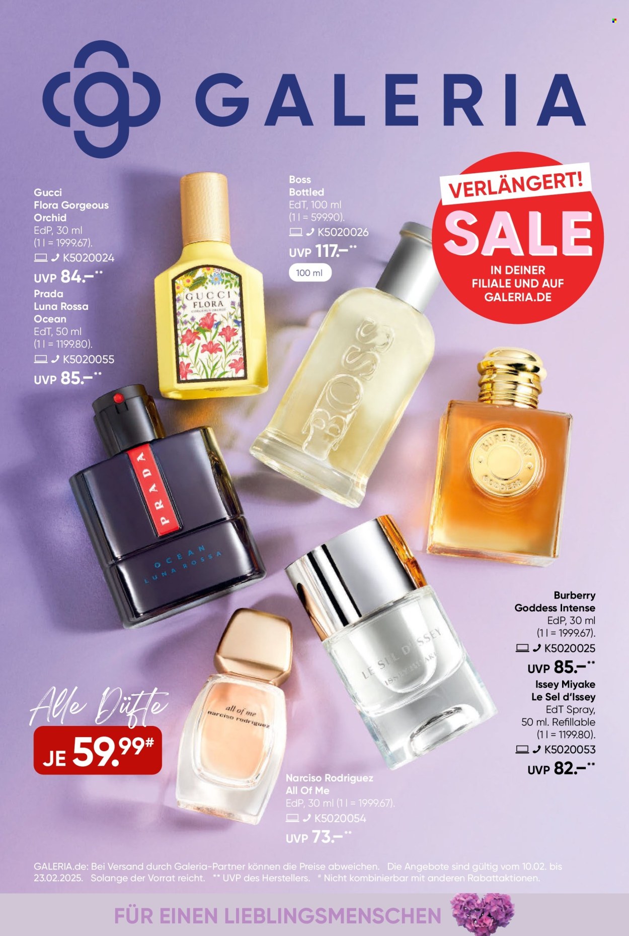 GALERIA Karstadt Kaufhof Prospekte  - 10.02.2025 - 23.02.2025. Seite 1